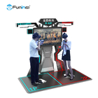2 खिलाड़ी वीआर गन सिम्युलेटर वीआर शूटिंग गेम मशीन थीम पार्क उपकरण