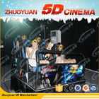 3 डीओएफ वर्चुअल रियलिटी 5 डी मूवी थियेटर इलेक्ट्रिक मोशन के साथ गतिशील सीटें सिस्टम