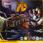 7 dimensions cinema Simulator Metal Screen 6 / 9 Seats With Wind Effects For Multiplayer CS Fights