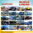 70 PCS 5D Movies + 7 PCS 7D Movie Theater Amazing Gun Shooting 7D Cinema Simulator With Electric / Hydraulic System