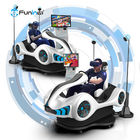 बच्चों इनडोर खेल का मैदान उपकरण vr रेसिंग कार चालक खेल 2players