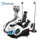 FuninVR 9d आर्केड गेम मशीन VR रेसिंग कार VR मारियो कार्ट सिम्युलेटर सफेद के साथ