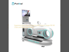 55 इंच स्क्रीन 9 डी वीआर कुर्सी और फाइबरग्लास सामग्री के साथ गेमिंग के भविष्य का अनुभव करें