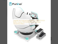 9 डी वर्चुअल रियलिटी सिनेमा 1709*3250*2280 मिमी और यथार्थवादी तापमान प्रभावों के साथ अपने मनोरंजन अनुभव को उन्नत करें