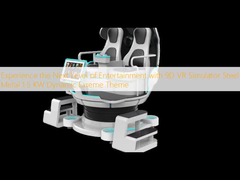 9 डी वीआर सिम्युलेटर स्टील मेटल 1.5 KW डायनेमिक एक्सट्रीम थीम के साथ मनोरंजन के अगले स्तर का अनुभव करें