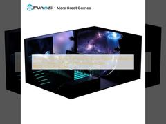 अपने स्पोर्ट्स पार्क को 7 डी मूवी थियेटर 15 मूवी रूम के साथ एक्शन से भरे गंतव्य में बदल दें 8000*7000*4500 मिमी का आकार