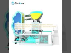 बच्चों के लिए नीले वर्चुअल रियलिटी गेम्स जिन्हें कम रखरखाव सुविधाओं के साथ डिज़ाइन किया गया है, जो मजेदार शैक्षिक सामग्री और सुरक्षित खेल को जोड़ते हैं