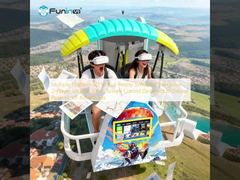 मल्टीपल प्लेटफॉर्म 9डी वर्चुअल रियलिटी सिम्युलेटर इंटरैक्टिव 2-प्लेयर वीआर टच स्क्रीन कंट्रोल के साथ यथार्थवादी वीआर एडवेंचर देने के लिए डिज़ाइन किया गया