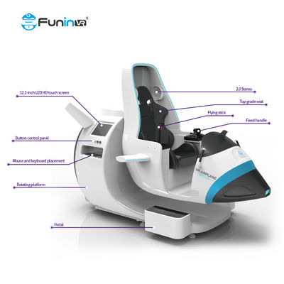 वाणिज्यिक 9D आभासी वास्तविकता सिम्युलेटर 360 उड़ान इंडोर मनोरंजन पार्क की सवारी