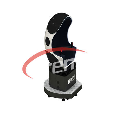 कैप्सूल आकार 9 डी आभासी वास्तविकता सिनेमा, 360 पैनोरमिक हेलमेट के साथ आभासी गेमिंग मशीन