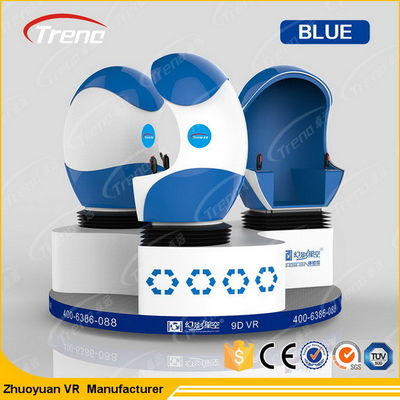 मुख्यालय वीआर चश्में के साथ पूर्ण स्वचालित 360 इंटरएक्टिव 9 डी वर्चुअल रियलिटी सिम्युलेटर