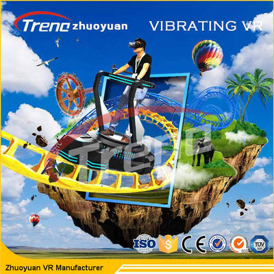 360 डिग्री घूर्णन प्लेटफार्म के साथ रोलर कोस्टर ओकुलस रिफ्ट फ्लाइट सिम्युलेटर