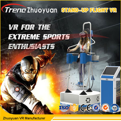 पूर्ण गति आभासी वास्तविकता उड़ान सिम्युलेटर 360 डिग्री वीआर 1080P चश्मा के साथ खड़े