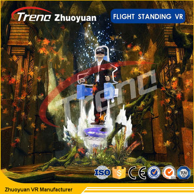 पूर्ण गति आभासी वास्तविकता उड़ान सिम्युलेटर 360 डिग्री वीआर 1080P चश्मा के साथ खड़े
