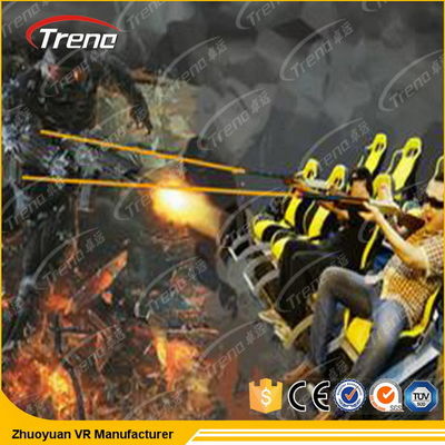 इलेक्ट्रिक डायनेमिक स्टार होटल 5 डी मोशन सिनेमा लक्जरी 3 डी वीआर चश्मा के साथ 9 सीट