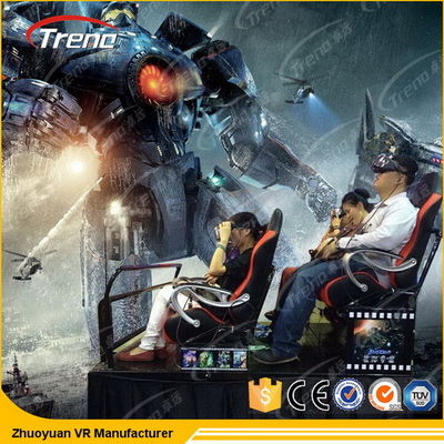 6 ड्यूओफ़ डायनेमिक 5 डी मोशन सिनेमा वापस पॉइंट कंपन मोशन सीट्स के साथ