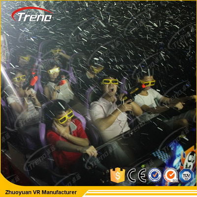 6 ड्यूओफ़ डायनेमिक 5 डी मोशन सिनेमा वापस पॉइंट कंपन मोशन सीट्स के साथ