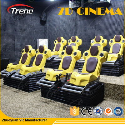 7 डी सिनेमा मूवीज़ के साथ एचडी वीआर चश्मा डिजिटल मोबाइल वर्चुअल वर्ल्ड सिम्युलेटर