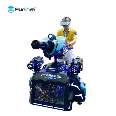 इंटरएक्टिव 9डी आभासी वास्तविकता शूटिंग सिम्युलेटर अनुभव वीआर गैटलिंग मास्टर