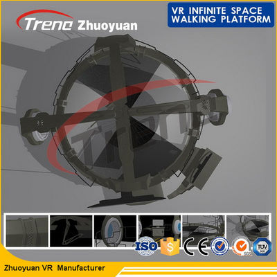 360 डिग्री एचटीसी / विवे ग्लासेस के साथ 220 वी स्पेस वॉक वीआर थीम पार्क सिम्युलेटर