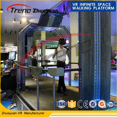 इंटरैक्टिव प्लेटफार्म के साथ वीडियो गेम हेड ट्रैकिंग वीआर स्पेस वॉक सिम्युलेटर