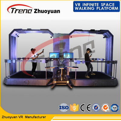 पूर्ण स्वचालित टच स्क्रीन वीआर स्पेस वॉक 2 360 ° वीआर एचटीसी चश्मा के साथ हैंडल