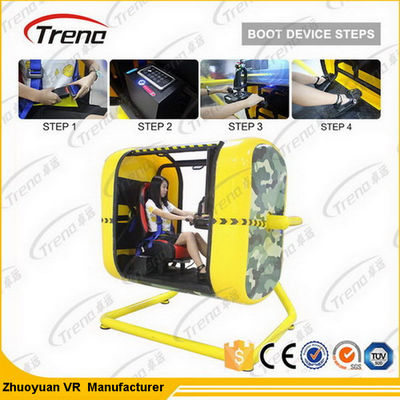 थीम पार्क गेम 360 डिग्री उड़ान सिम्युलेटर उड़ान जोस्टिक के साथ