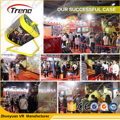 360 डिग्री 3 डी वीआर चश्मा के साथ मोशन सीट वीडियो गेम वीआर फ्लाइट सिम्युलेटर