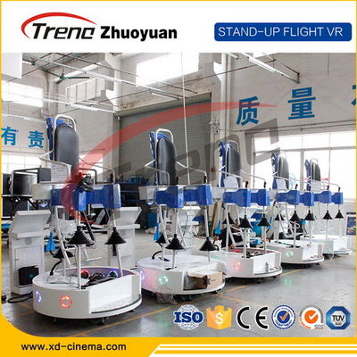 मनोरंजन पार्क वीडियो गेम 360 डिग्री घूर्णन प्लेटफार्म के साथ वर्चुअल वास्तविकता गेमिंग डिवाइस