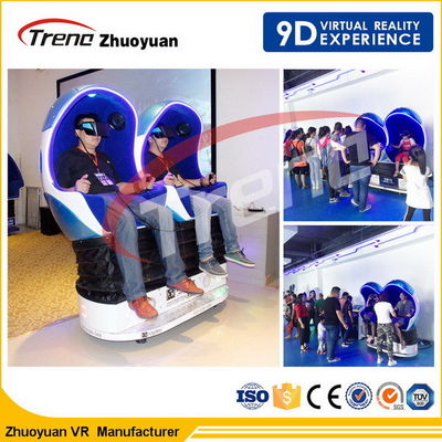 360 Degree 9D VR Simulator , Egg Machine Simulator For Amusement Park
