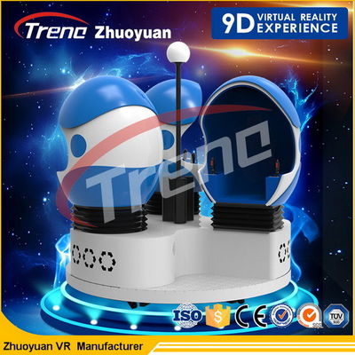 Easy Move Small Spaces 9D Virtual Reality Cinema 360 Degree Horizontal Rotating