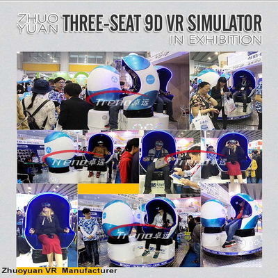 6 DOF Snow Virtual Reality 5D Cinema Equipment With Hydraulic / Electric Platform