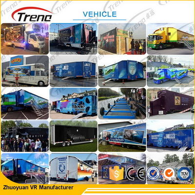 थीम पार्क के लिए विशेष प्रभाव 5 डी सिनेमा आभासी वास्तविकता ड्राइविंग सिम्युलेटर