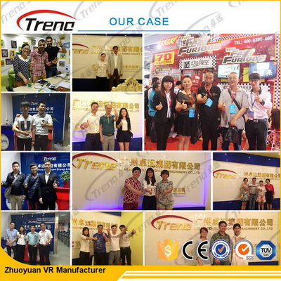थीम पार्क के लिए विशेष प्रभाव 5 डी सिनेमा आभासी वास्तविकता ड्राइविंग सिम्युलेटर