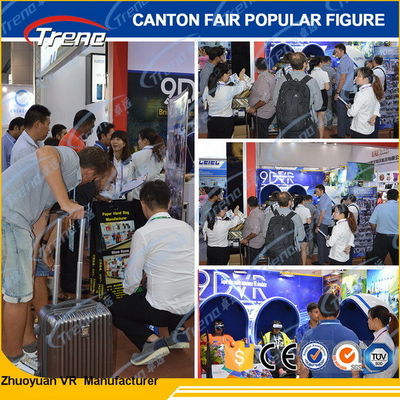 वर्षा / हिमपात प्रभाव के साथ इलेक्ट्रॉनिक प्लेटफार्म 9 डी सिनेमा सिम्युलेटर मोशन चेयर