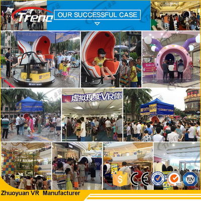 मनोरंजन पार्क 9 डी मोशन राइड / 9 डी सिनेमा सिम्युलेटर वर्चुअल रियलिटी 80 पीसी मूवीज़ के साथ