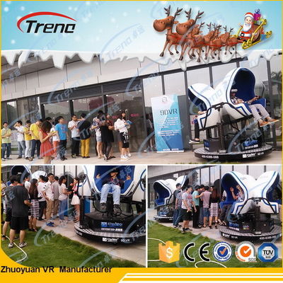 मनोरंजन पार्क 9 डी मोशन राइड / 9 डी सिनेमा सिम्युलेटर वर्चुअल रियलिटी 80 पीसी मूवीज़ के साथ