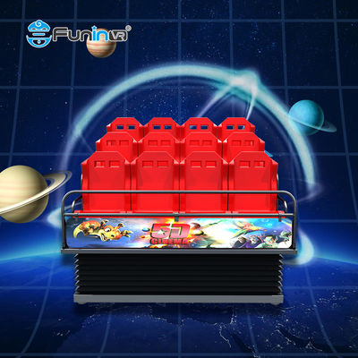 मनोरंजन पार्क के लिए 3डी स्क्रीन इंडोर कमर्शियल 5डी सिम्युलेटर सिनेमा उपकरण