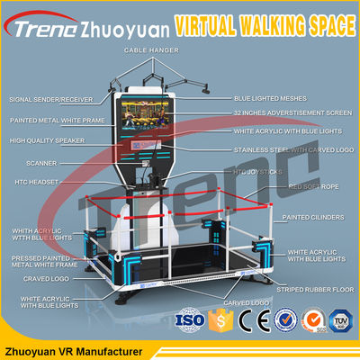 वीआर अनंत अंतरिक्ष वर्चुअल वास्तविकता चलने वाला मंच 360 ° सिंगल प्लेयर मॉल सेंटर के लिए