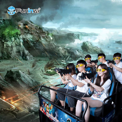 धूम्रपान विशेष प्रभावों के साथ इंडोर वाणिज्यिक मनोरंजन पार्क 3 डी स्वतंत्रता सिनेमाघर