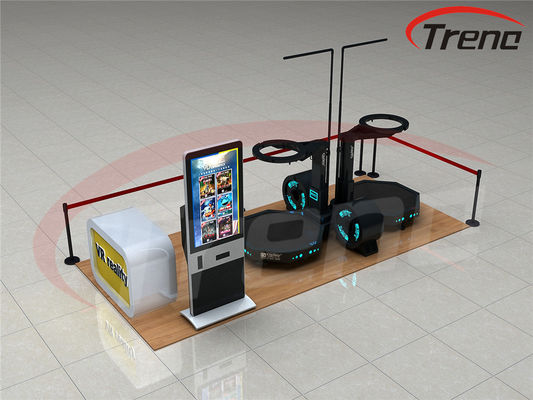 360 डिग्री रनिंग मूवमेंट ट्रेडमिल 9 डी वीआर वाकर हेडसेट 360 डिग्री विज़न सिम्युलेटर