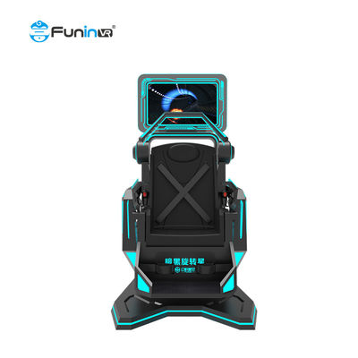 मल्टीप्लेयर एडवेंचर पार्क 9 डी वीआर सिम्युलेटर वीआर हेडसेट मेटल प्लेटफॉर्म एसी 220 वी पावर के साथ