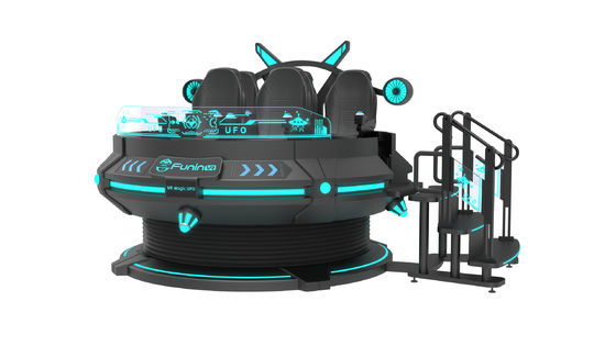 मनोरंजन 55 इंच स्क्रीन 9 डी वीआर कुर्सी AC220V 5 सीटें