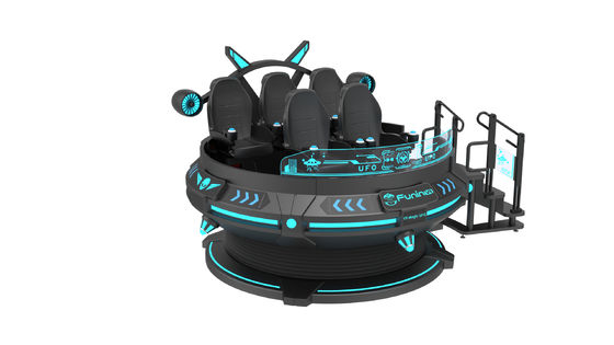 मनोरंजन 55 इंच स्क्रीन 9 डी वीआर कुर्सी AC220V 5 सीटें