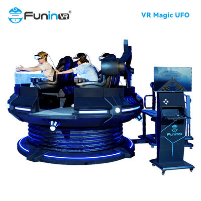 साहसिक 9D वीआर सिम्युलेटर 360 डिग्री रोटेशन मल्टीप्लेयर 1.2KW