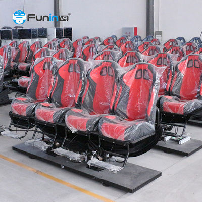 शॉपिंग मॉल 5 डी मूवी थिएटर 9-48 सीटों के लिए अनुकूलित स्क्वायर डिज़ाइन 3 मासिक अपडेट 1 मूवी