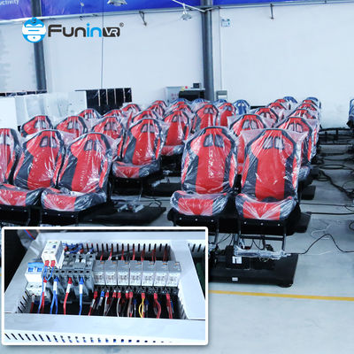 शॉपिंग मॉल 5 डी मूवी थिएटर 9-48 सीटों के लिए अनुकूलित स्क्वायर डिज़ाइन 3 मासिक अपडेट 1 मूवी