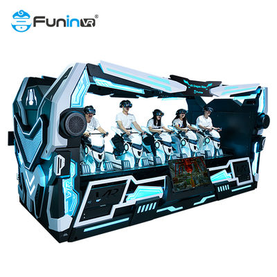 मनोरंजन 9 डी वीआर ड्रैगन राइडर 5 सीट सिमुलेटर ऑन डायनामिक एक्सट्रीम थीम प्लेटफॉर्म