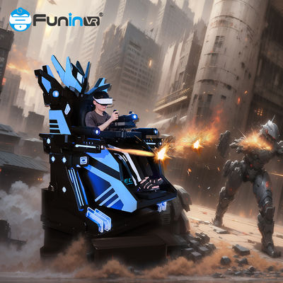 क्रांतिकारी वी.आर. अनुभव जॉयस्टिक नियंत्रक के साथ 9 डी वी.आर. कुर्सी 360 डिग्री रोटेशन