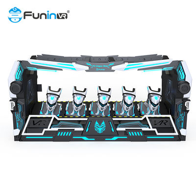 मनोरंजन वीआर मनोरंजन पार्क पैर स्वीप प्रभाव और 3 डी स्क्रीन के साथ